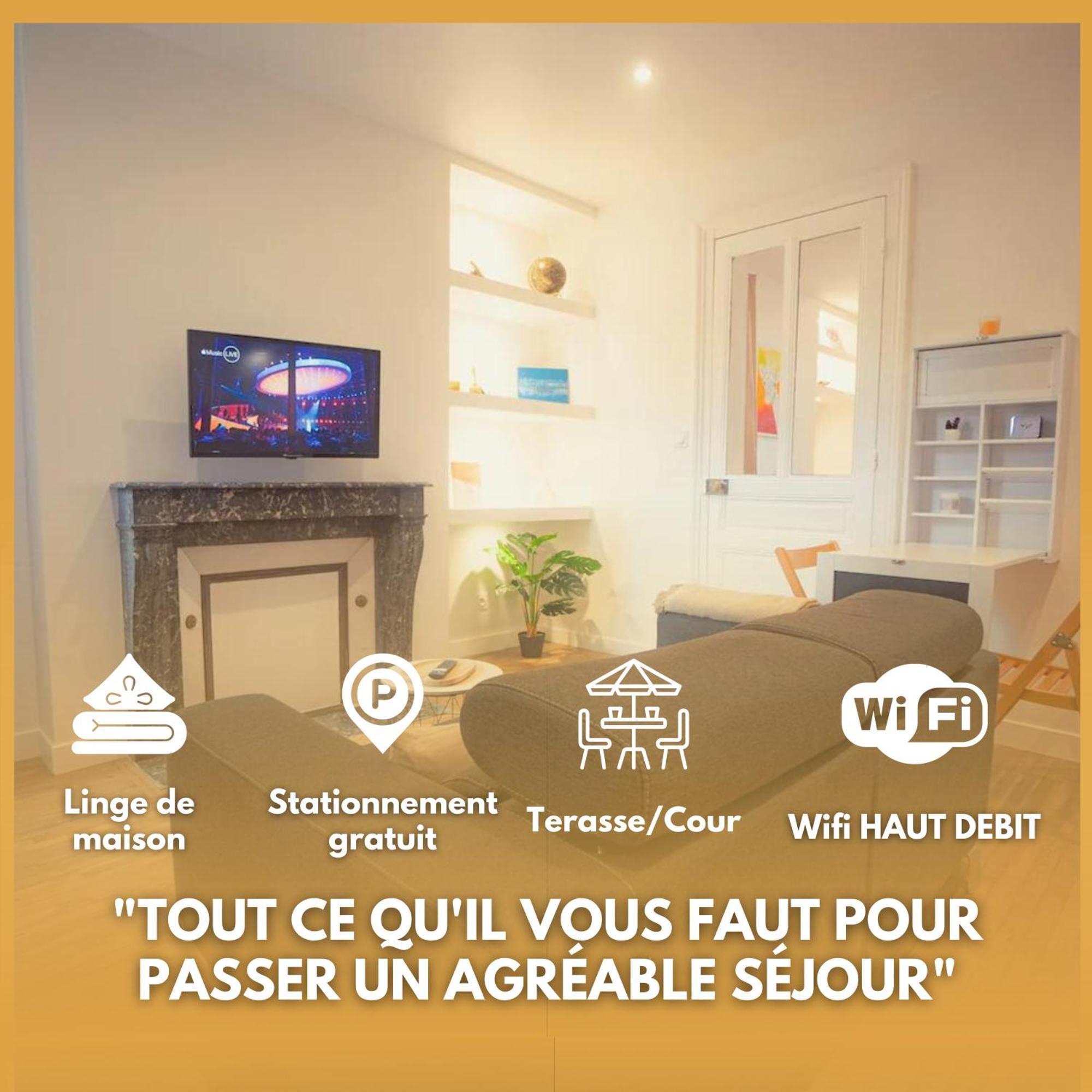 Appartement Cozy Avec Stationnement Gratuit Saint-André-les-Vergers Extérieur photo